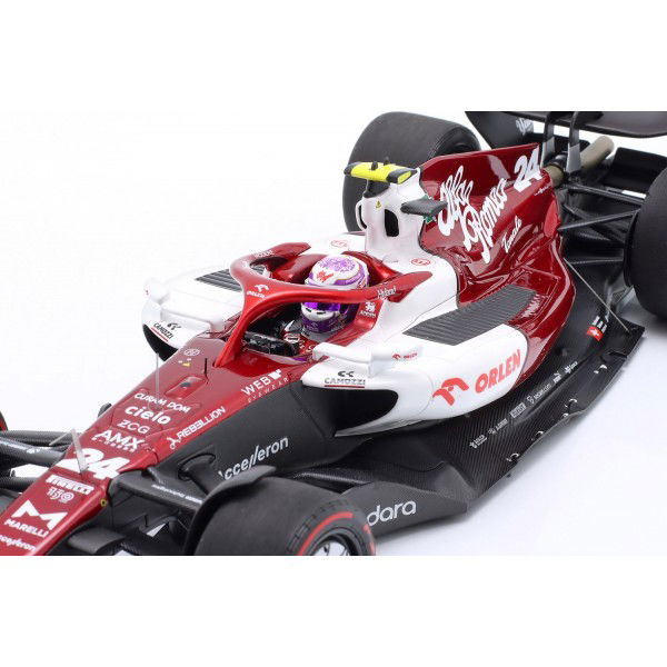 Zhou Guanyu Alfa Romeo F1 Team ORLEN C42 Bahrain GP 2022 1:18