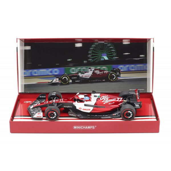 Valtteri Bottas Alfa Romeo F1 Team ORLEN C42 Bahrain GP 2022 1:18