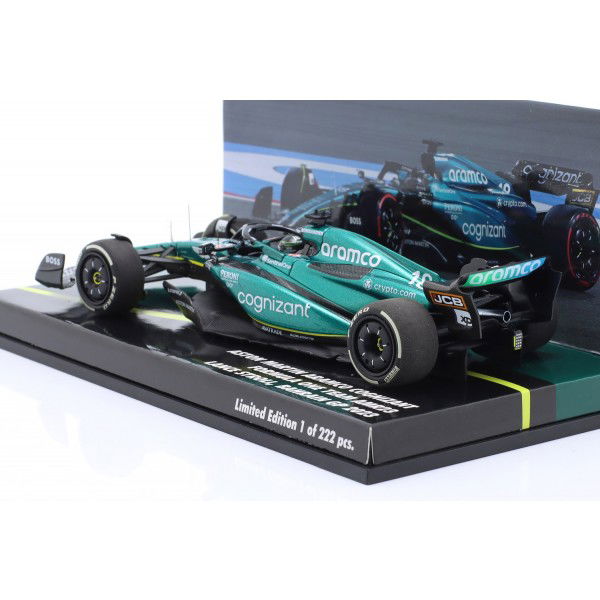 Lance Stroll Aston Martin AMR23 Formel 1 Bahrain GP 2023 1:43