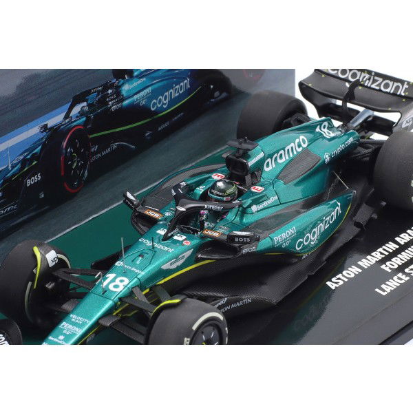 Lance Stroll Aston Martin AMR23 Formel 1 Bahrain GP 2023 1:43