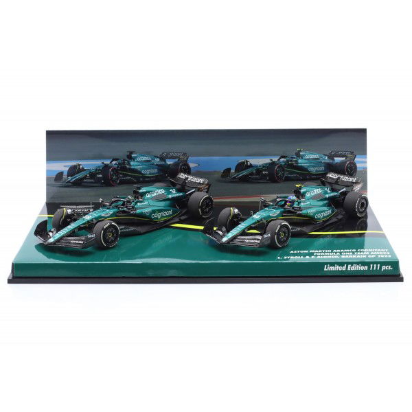 Aston Martin Cognizant F1 Team 2023 AMR23 Alonso / Stroll 1:43