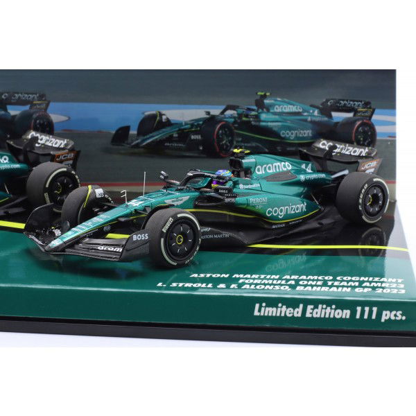 Aston Martin Cognizant F1 Team 2023 AMR23 Alonso / Stroll 1:43