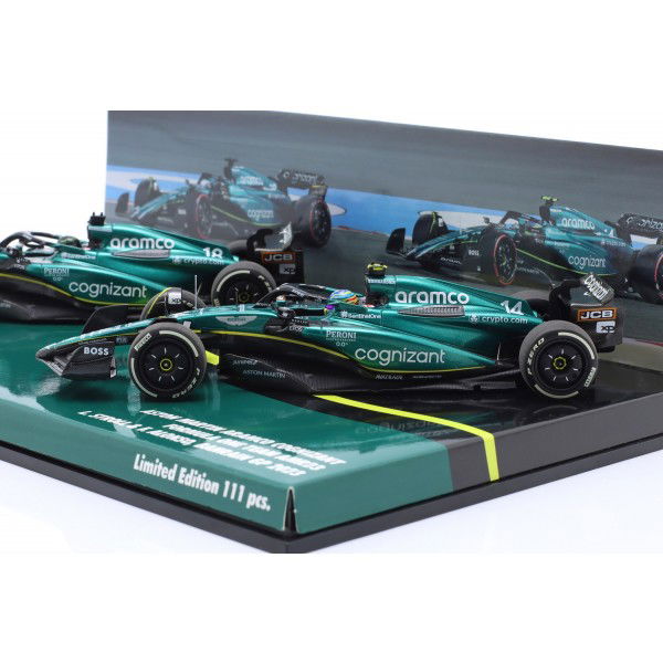 Aston Martin Cognizant F1 Team 2023 AMR23 Alonso / Stroll 1:43