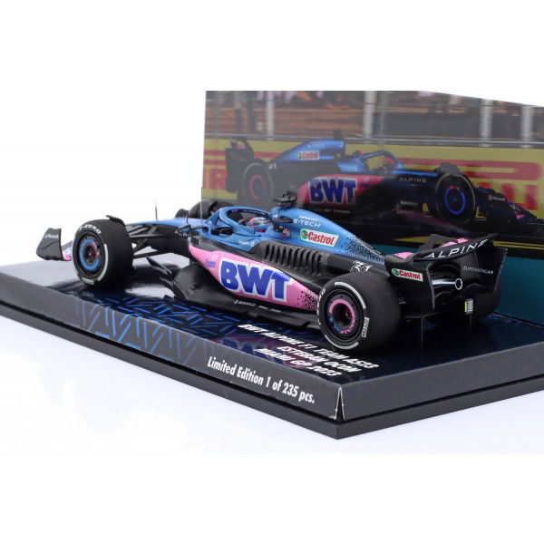 Esteban Ocon BWT Alpine F1 Team A523 Formel 1 Miami GP 2023 1:43