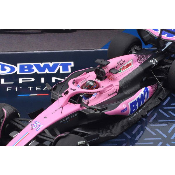 Esteban Ocon Alpine F1 Team A523 Bahrain & Miami GP 2023 Doppel-Set 1:43