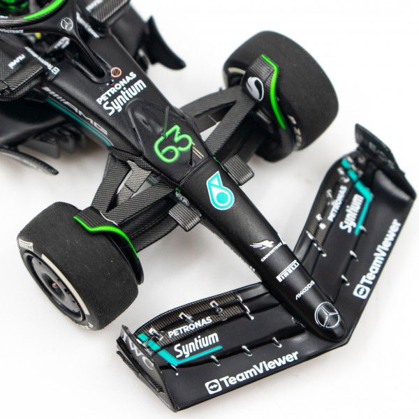 George Russell Mercedes AMG Petronas W14 Formel 1 Bahrain GP 2023 1:43