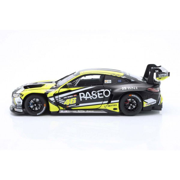 BMW M4 GT3 3° posto 24h Dubai 2023 Team WRT - Rossi, Gelael, Hesse, Marin, Balena à l'échelle 1:18