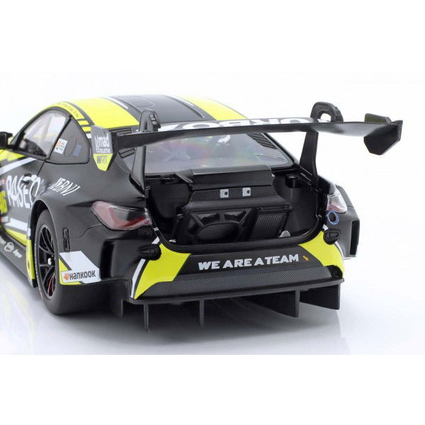 BMW M4 GT3  3ter Platz 24h Dubai 2023 Team WRT - Rossi, Gelael, Hesse, Marin, Whale im Maßstab 1:18