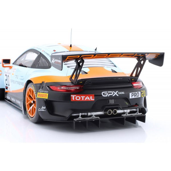 Porsche 911 GT3 R #20 Vincitore 24h Spa 2019 Christensen, Lietz, Estre 1/18