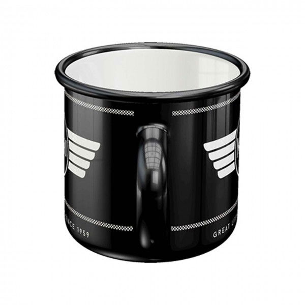 Tazza di metallo Mini - Logo nero