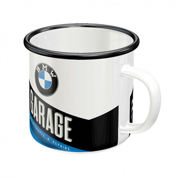 BMW Metallbecher Garage