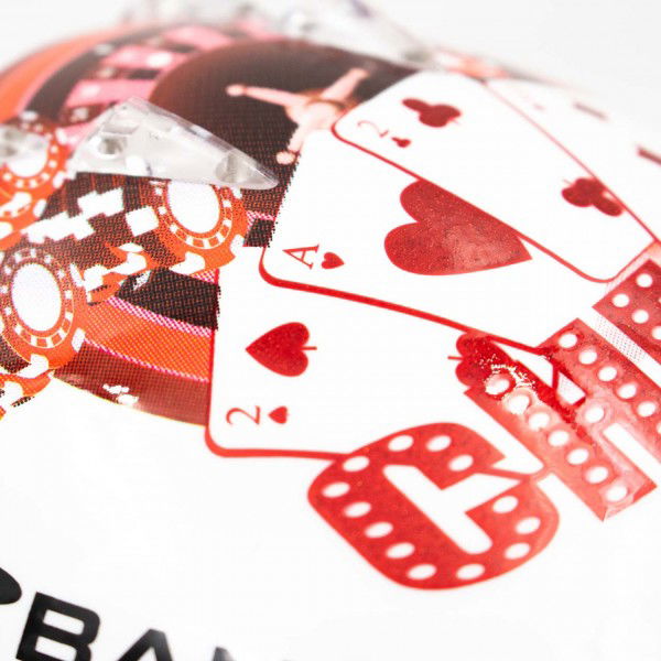 Sergio Pérez casco in miniatura Formula 1 GP di Las Vegas 2023 1/2