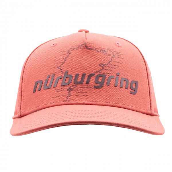 Nürburgring Casquette Racetrack rouge