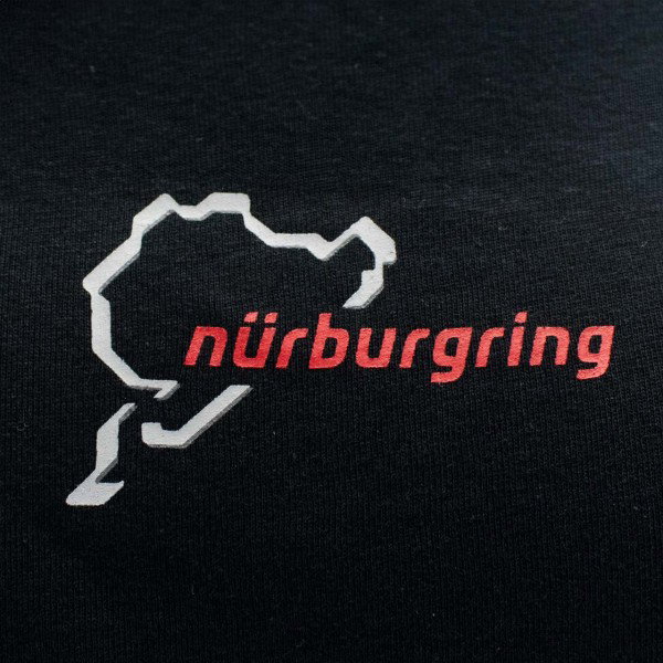 Nürburgring T-Shirt Racetrack schwarz