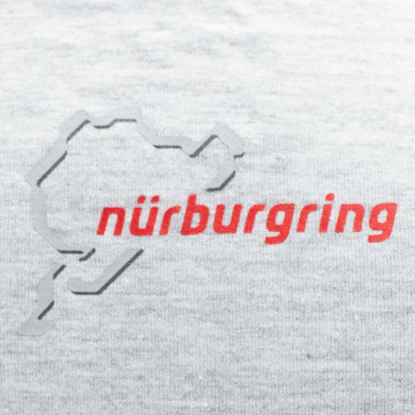 Nürburgring Camiseta Racetrack gris melange