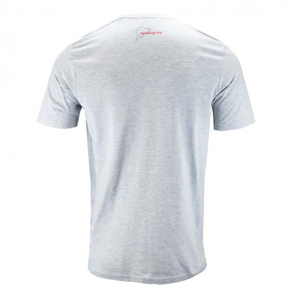 Nürburgring T-Shirt Racetrack grau melange