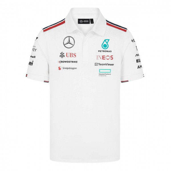 Mercedes-AMG Petronas Team Polo bianco