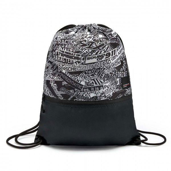 Porsche Motorsport Gym bag black/white