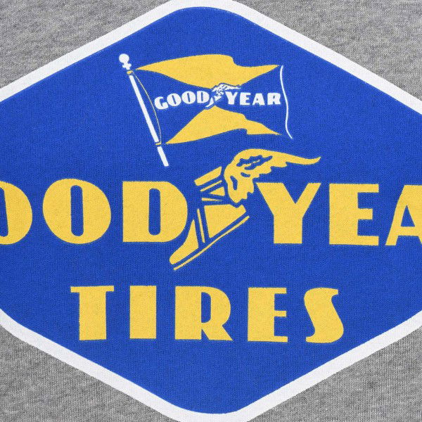 Goodyear Pull à capuche San Jose gris