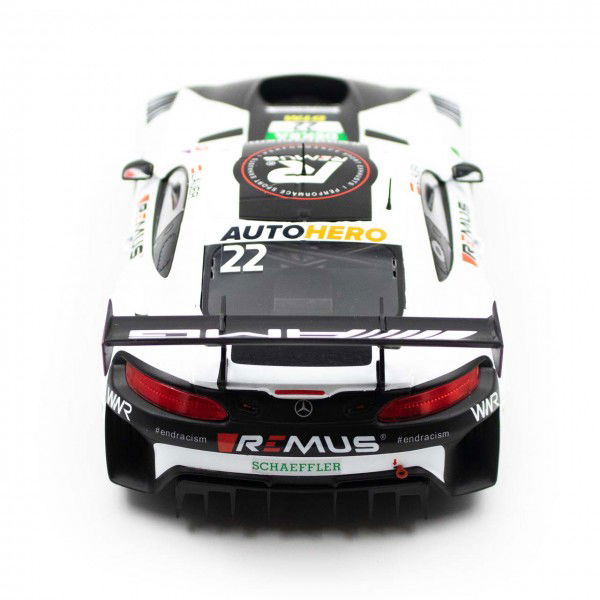 Mercedes AMG GT3 Evo Lucas Auer #22 Winward Racing DTM Hockenheim 2021 1:18
