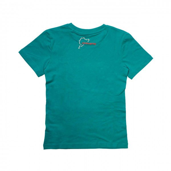 Nürburgring Kids T-Shirt Racetrack blue