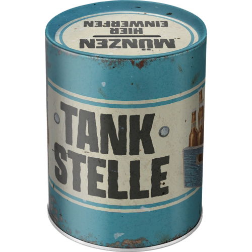 Moneybox Petrol station beer