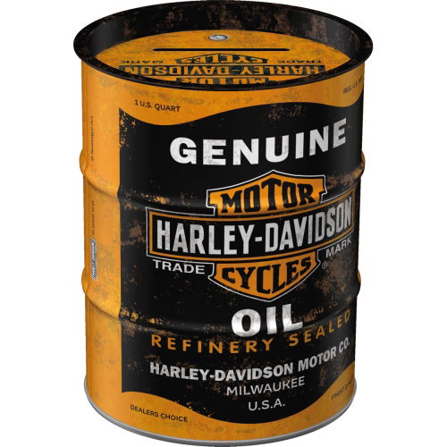 Spardose Harley-Davidson - Genuine Oil
