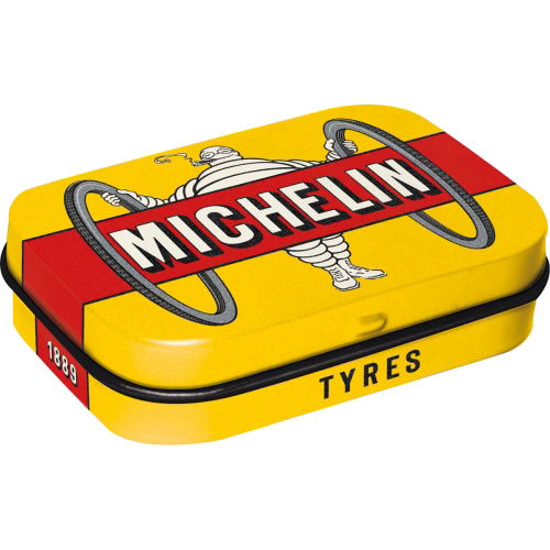 Pastillero Michelin - Tyres Bibendum amarillo