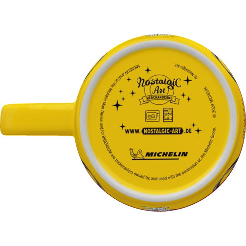 Tasse Michelin - Tyres Bibendum gelb