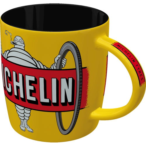 Tasse Michelin - Tyres Bibendum gelb