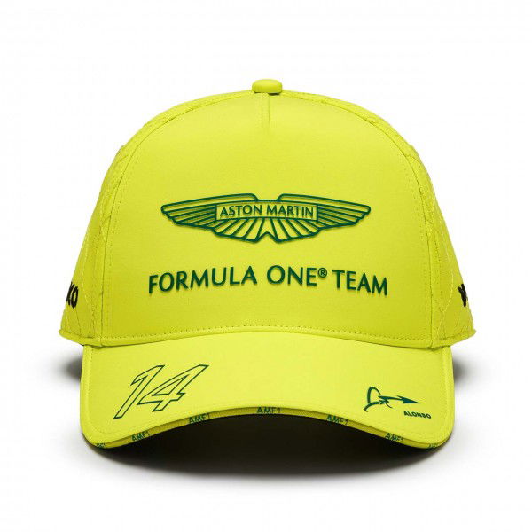 Aston Martin F1 Alonso Cappuccio giallo