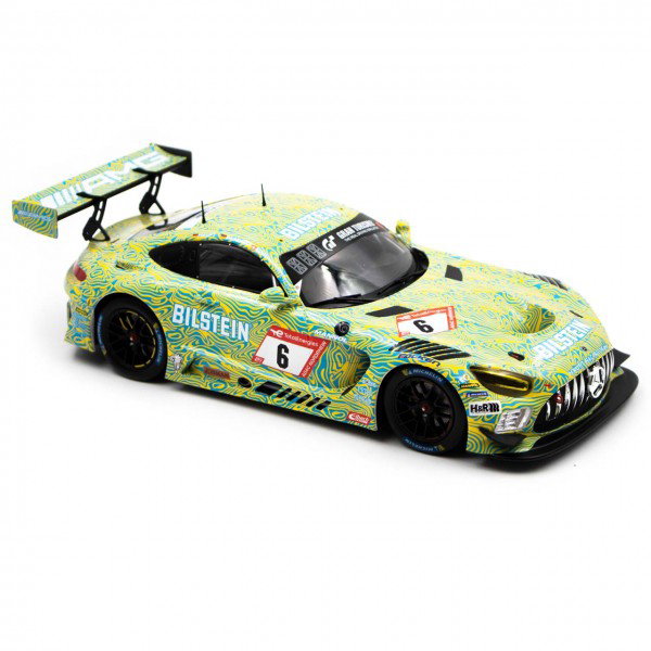 Mercedes AMG GT3 Evo #6 HRT Course de 24h du Nürburgring Qualification 2022 1/18