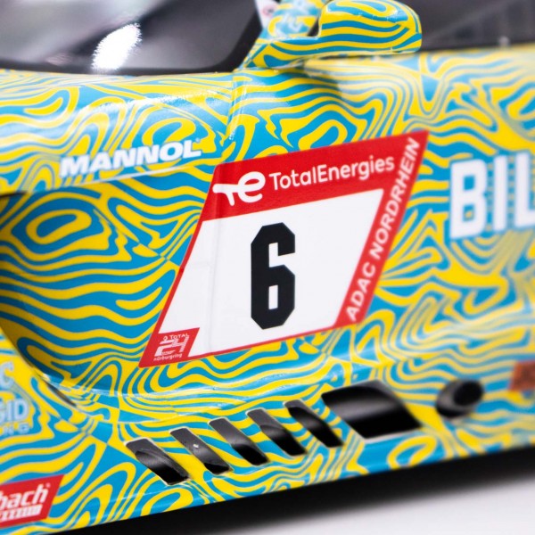 Mercedes AMG GT3 Evo #6 HRT Course de 24h du Nürburgring Qualification 2022 1/18