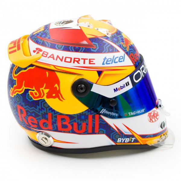 Sergio Pérez casque miniature Formule 1 2024 1/2