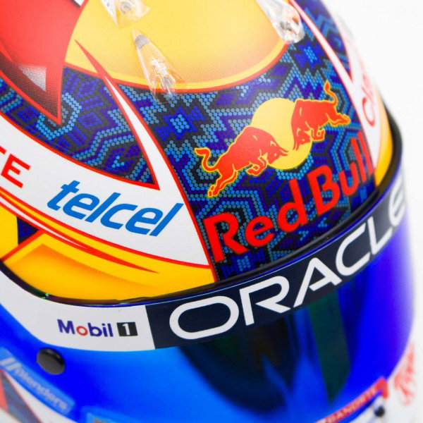 Sergio Pérez miniature helmet Formula 1 2024 1/2
