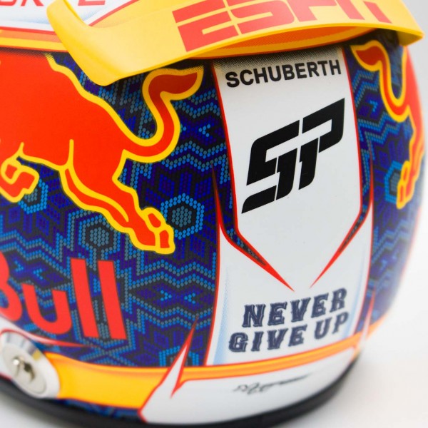 Sergio Pérez miniature helmet Formula 1 2024 1/2