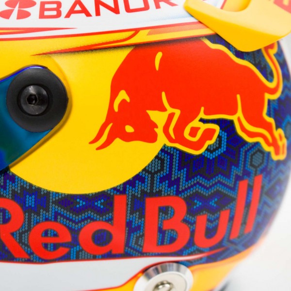 Sergio Pérez miniature helmet Formula 1 2024 1/2