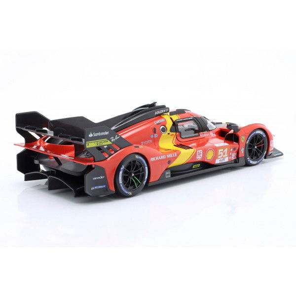 Ferrari 499P #51 Vainqueur 24h LeMans 2023 Pier Guidi, Calado, Giovinazzi 1/18