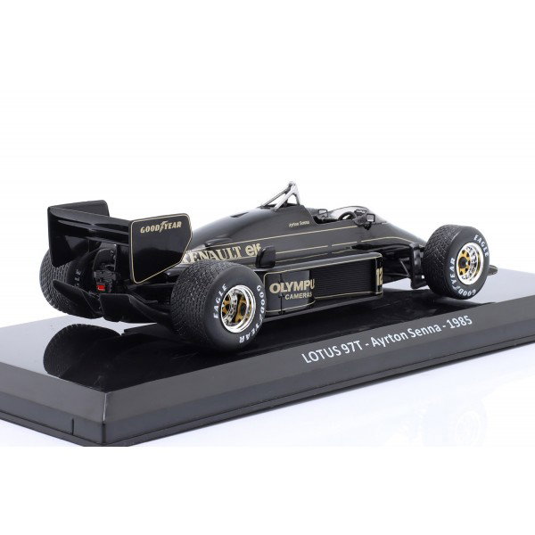 Ayrton Senna Lotus 97T #12 Vainqueur du GP du Portugal Formule 1 1985 1/24