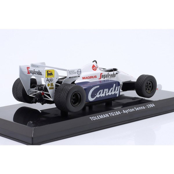 Ayrton Senna Toleman TG184 #19 Formula 1 1984 1/24