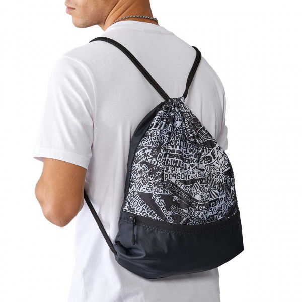 Porsche Motorsport Sac de sport noir/blanc