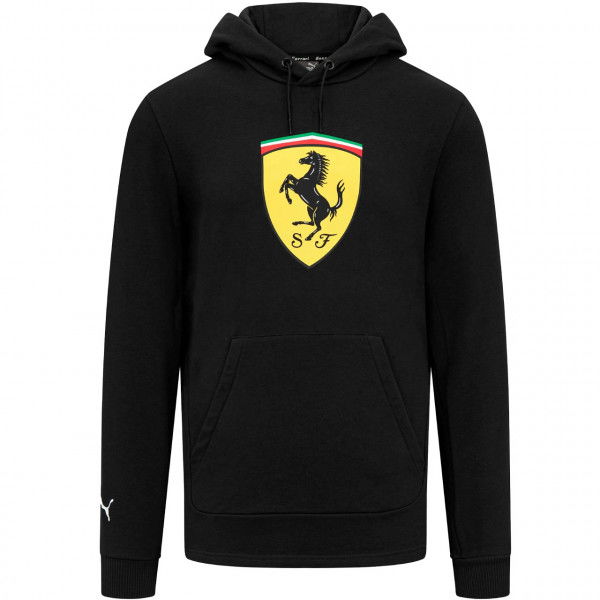 Scuderia Ferrari Felpa con cappuccio nero