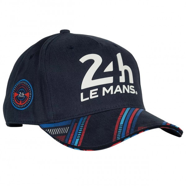 24h de course au Mans Casquette Racing bleu
