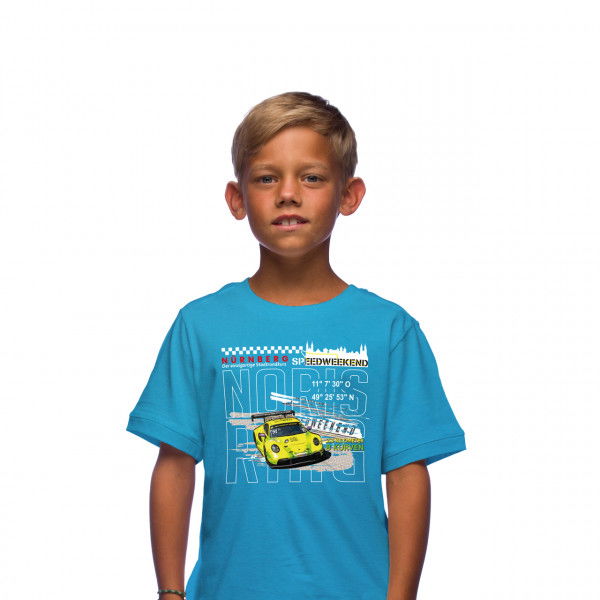 Norisring Maglietta per bambini Speedweekend blu