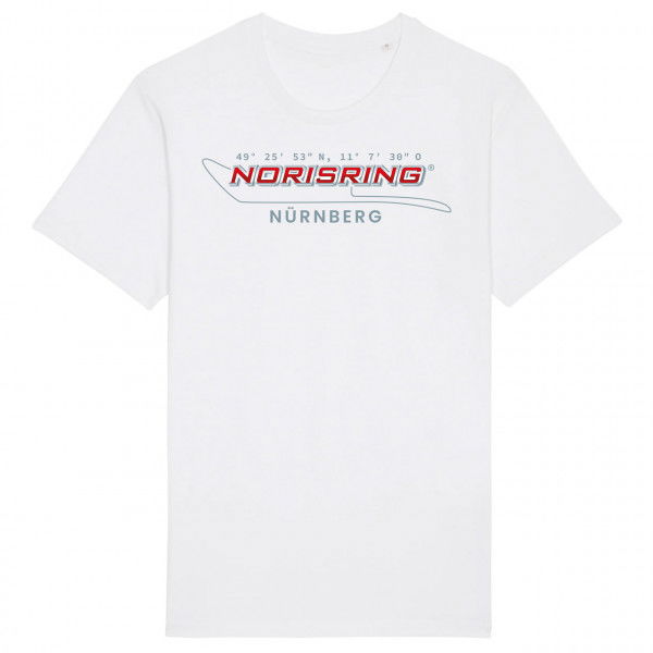Norisring T-Shirt Logo weiß