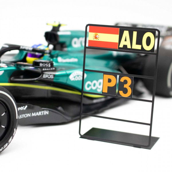 Fernando Alonso Aston Martin Cognizant AMR23 Formula Saudi Arabia GP 2023  Limited Edition 1/18