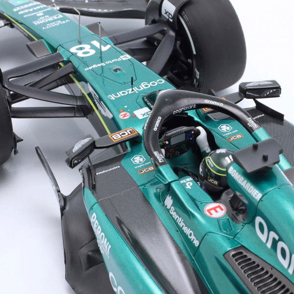 Lance Stroll Aston Martin Cognizant AMR23 Formel 1 Bahrain GP 2023 1:18