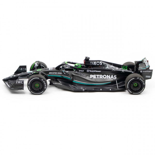 George Russell Mercedes AMG Petronas W14 Formel 1 Bahrain GP 2023 1:18