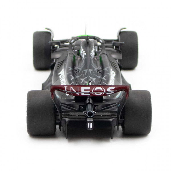 George Russell Mercedes AMG Petronas W14 Formel 1 Bahrain GP 2023 1:18