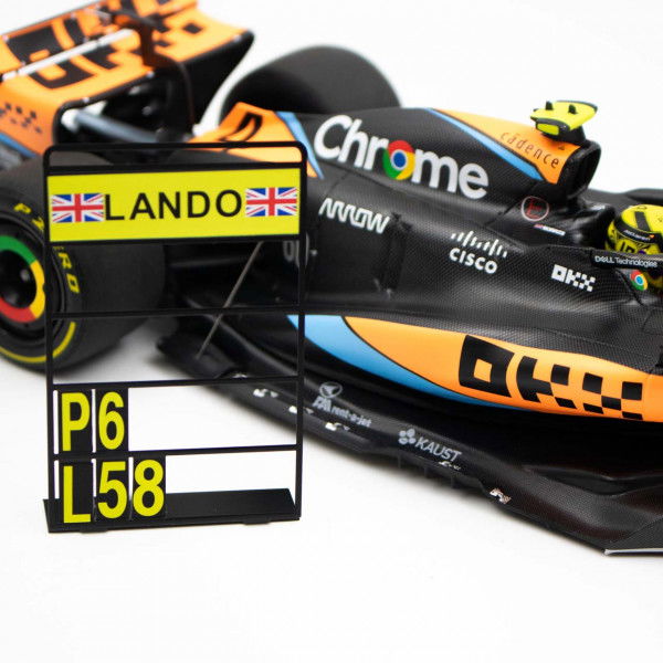 Lando Norris McLaren F1 Team MCL35M Formula 1 Bahrain GP 2021 1/18